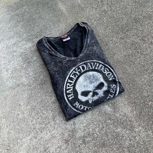 Tennessee Harley Davidson Skull Shirt
